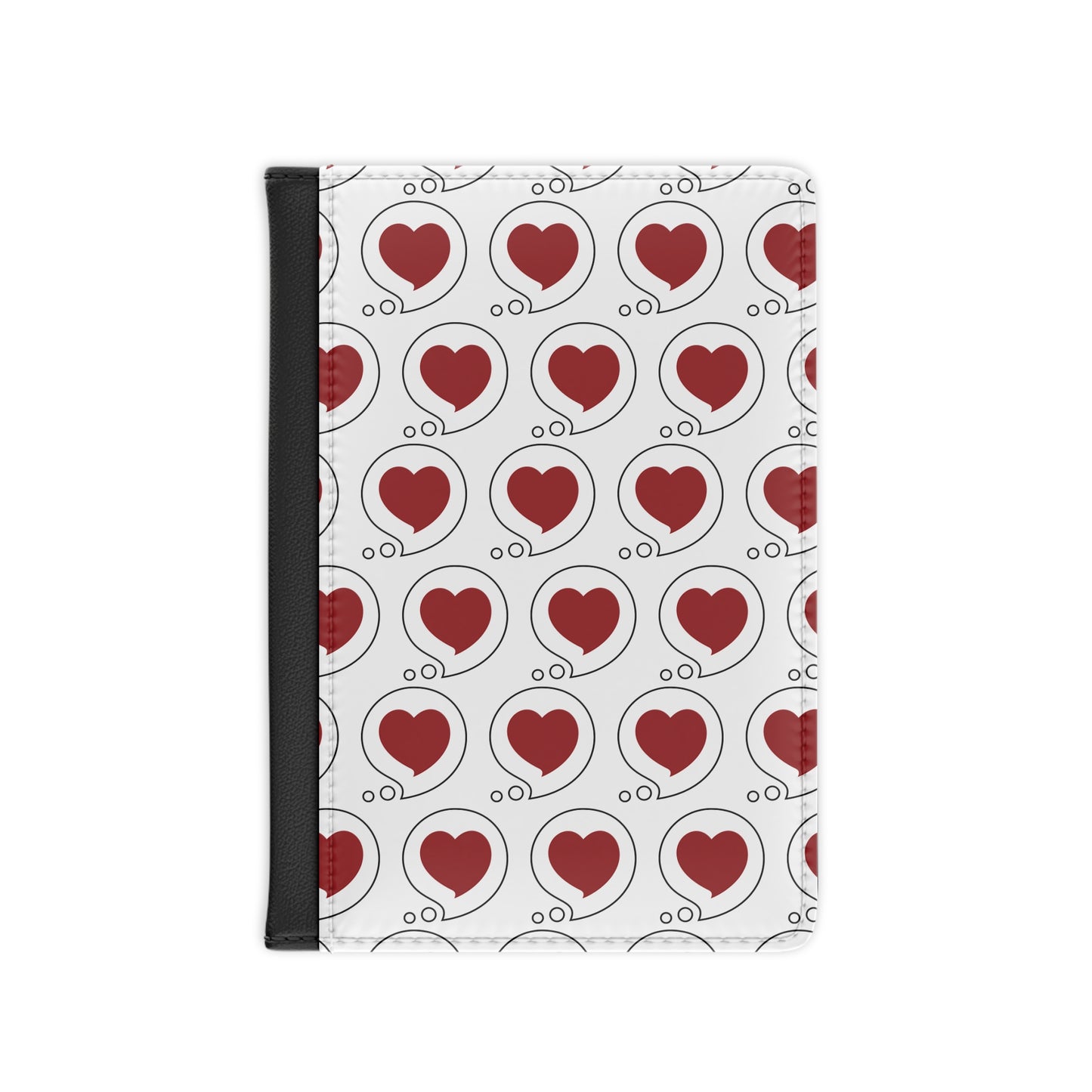 Heart Bubble Passport Cover — Romantic Travel Passport Holder