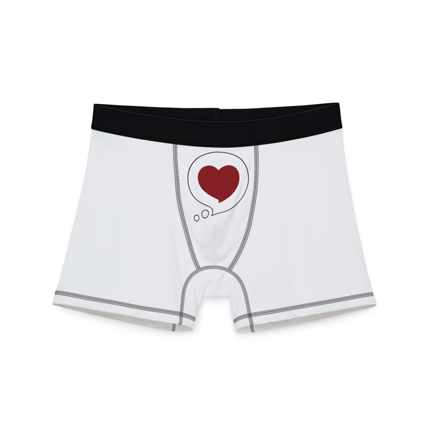 Men's Boxer Briefs — Heart Bubble