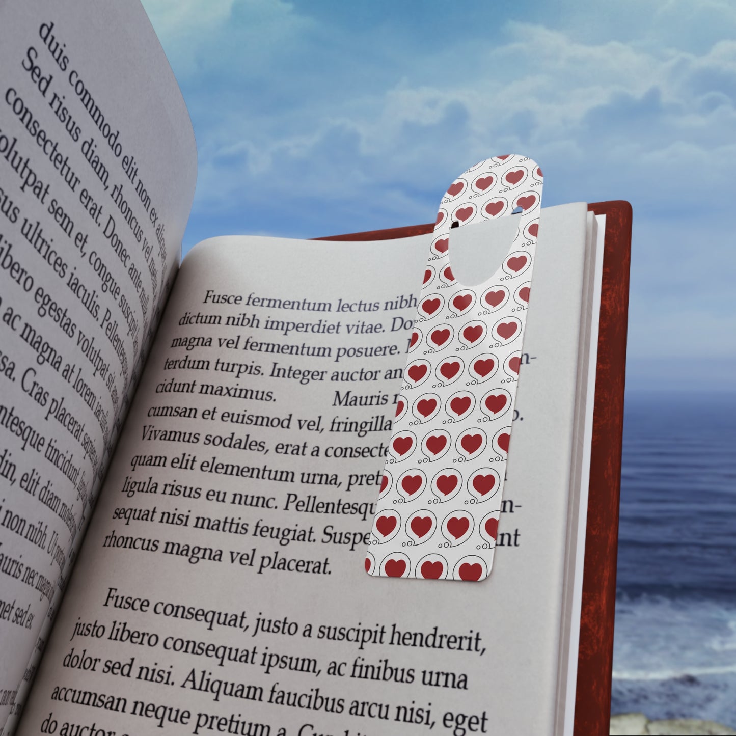 Heart Bubble Bookmark — Cute Reading Bookmark that's perfect for the book lovers in your life!